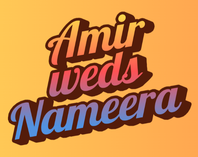 Amir weds Nameera